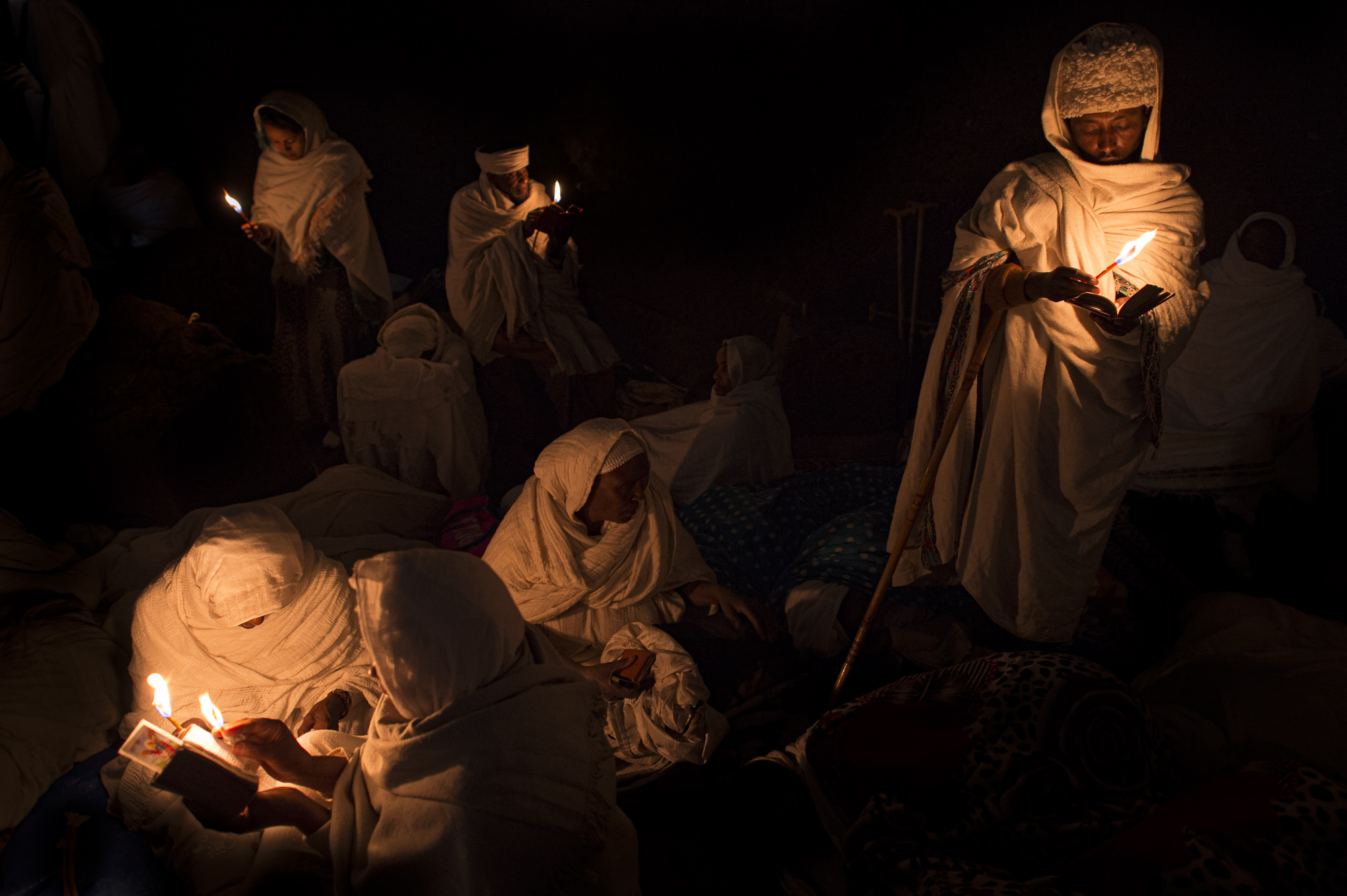 Christmas Eve at Bet Miriam in Lalibela