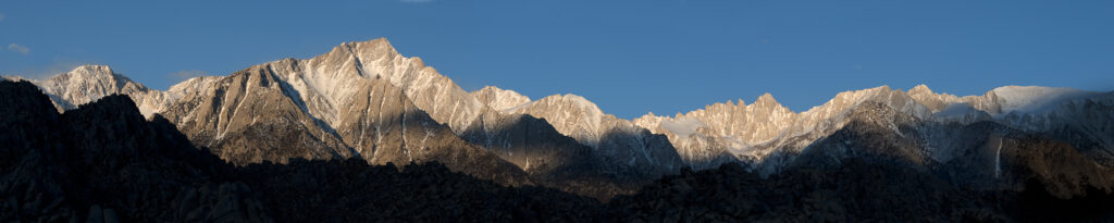 Lone Pine and Mt Whitney