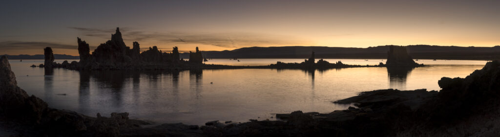 Mono Lake at sunset