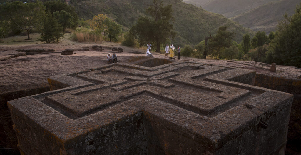 St George's church in Lalibela