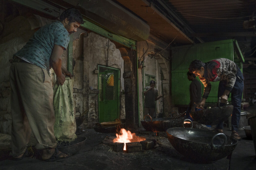 The confectionary maker in Johdpur.
