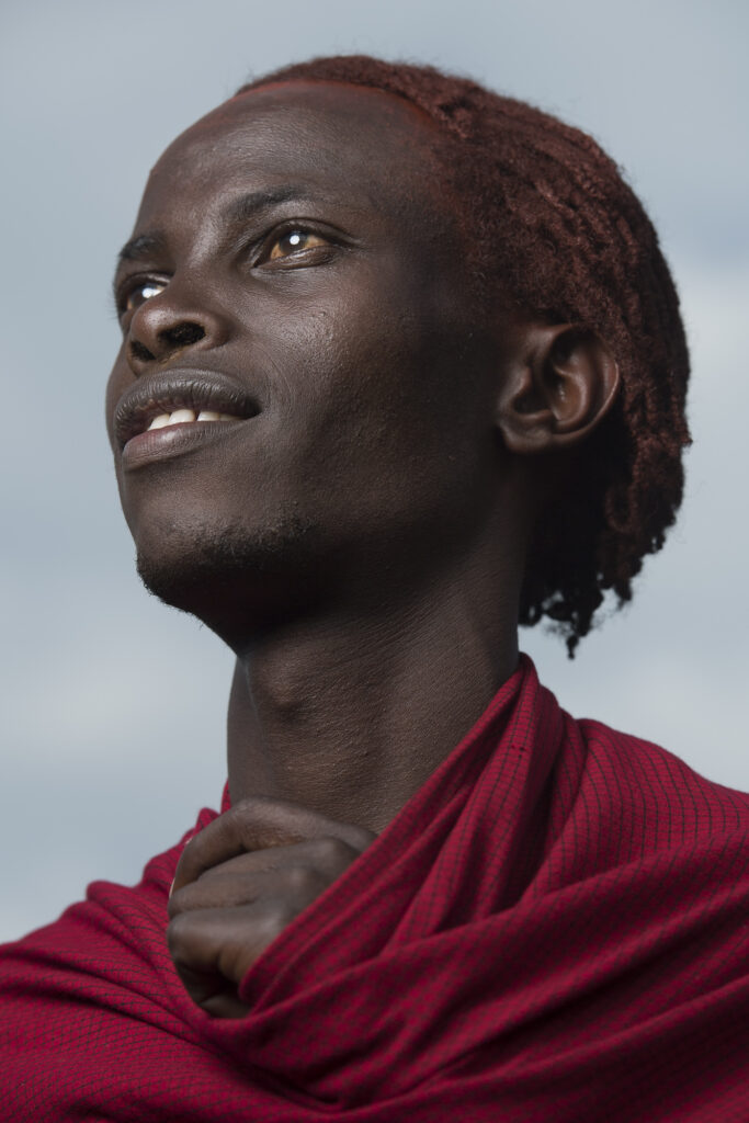 A Maasai Moran (warrior).