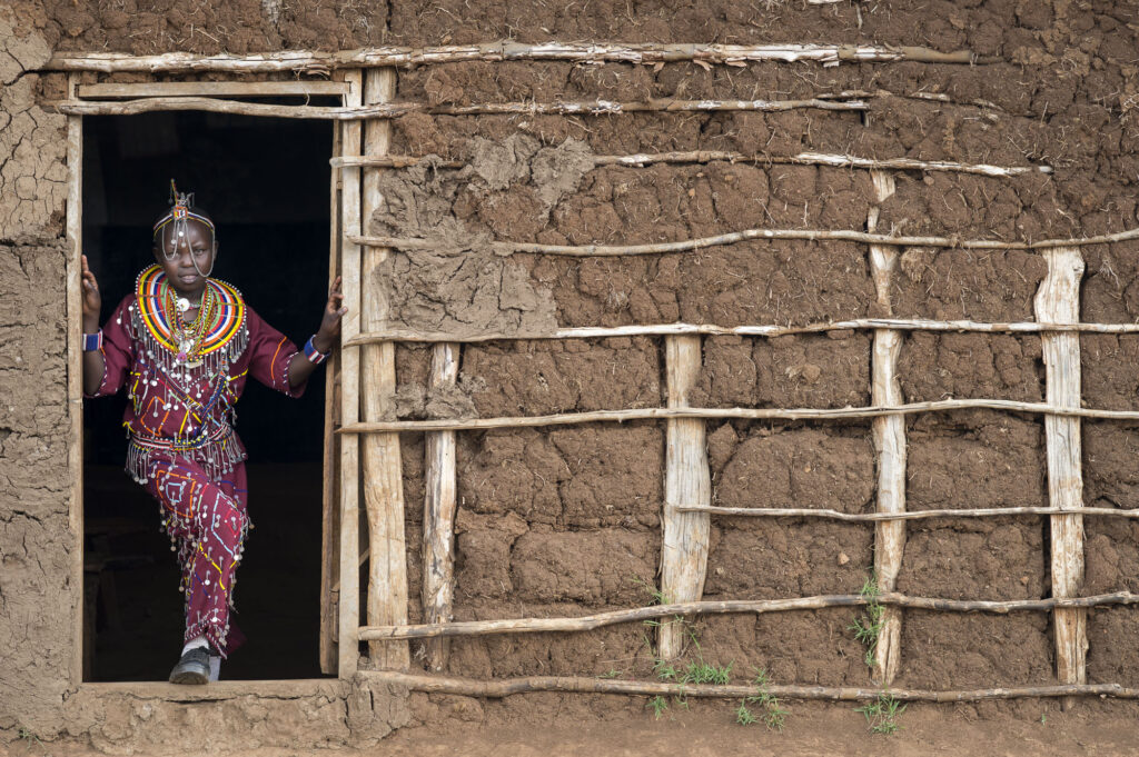 Education from an early age (even if school is made of mud) is building a bright future for Maasai children.