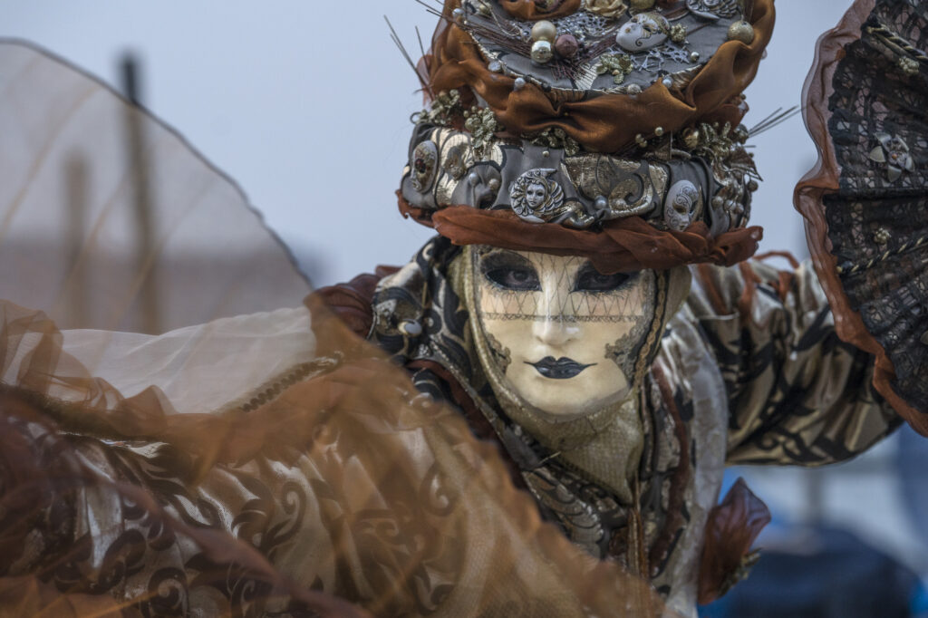 The incredble costumes worn at the Carnevale di Venezia (Carnival of Venice) hint at the city's stories past.