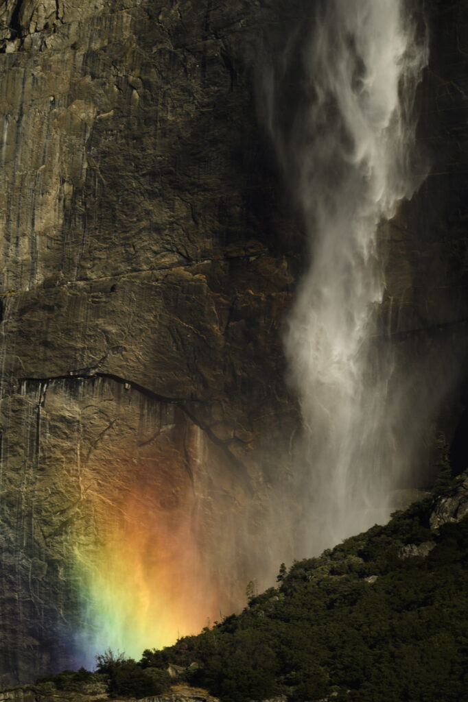 Yosemite Falls rainbow