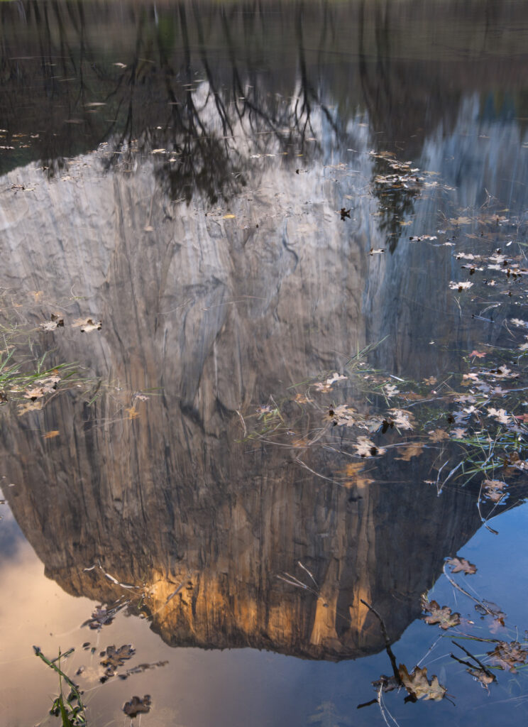 El Capitan Reflected in the Merced River, Yosemite
