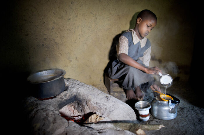 Morning Tea in Kenya