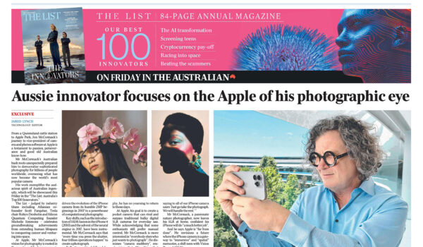 Profile in The Australian